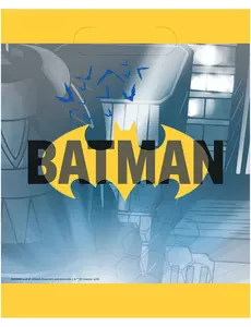 8 Batman-påsar 18 x 23 cm