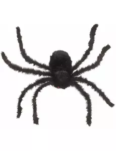 Formbar jätte-spindel Halloween 75 cm
