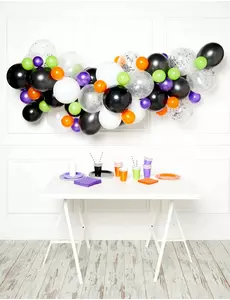 Halloween-ballongbåge med 70 ballonger 4 m