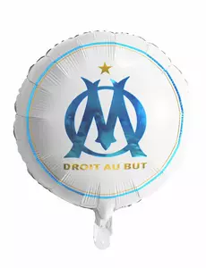 Rund OM™-ballong i aluminium 45 cm