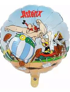 Rund aluminiumfolieballong Astérix™ 43 cm