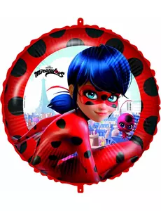 Ladybug™-ballong i aluminium 46 cm