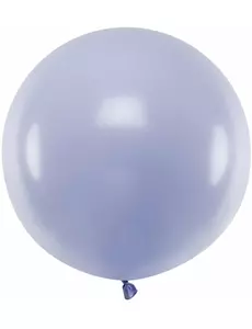 Jättestor lila latexballong 60 cm