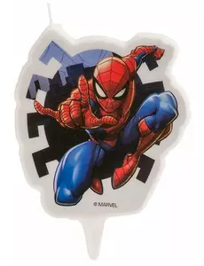 Spiderman™-födelsedagsljus 7,5 cm