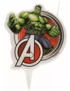 Födelsedagsljus Hulk Avengers™ 7,5 cm