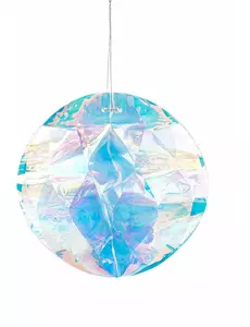 Irisernade origami-diamant hängdekoration 20 cm