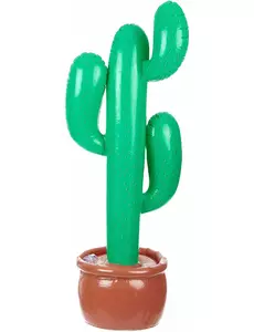 Uppblåsbar kaktus 90 cm