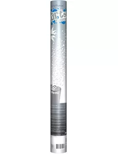 Konfettikanon silver 60 cm