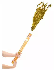 Konfettikanon med guldkonfetti 60 cm