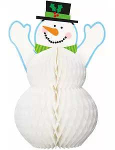 Snögubbedekoration 30 cm