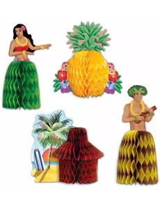 Hawaiibordsdekorationer
