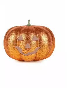 Lysande Halloweenpumpa 17 cm