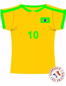 Väggdekoration Brasilien-tröja
