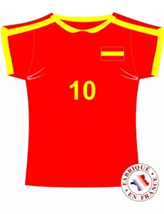 Väggdekoration Spanien-tröja