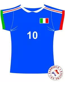 Italiensk fotbollströja väggdekoration
