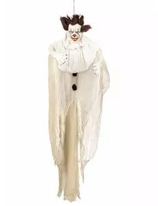 Hängande dekoration mördarklown, 130 cm