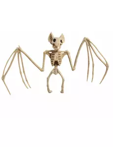 Hängande dekoration skelettfladdermus Halloween