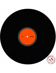 30 cm vinylskiva, discodekoration