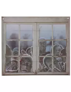 Fönsterdekoration zombies 80 x 90 cm