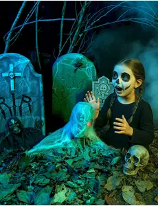 Animerad zombiedekoration Halloween