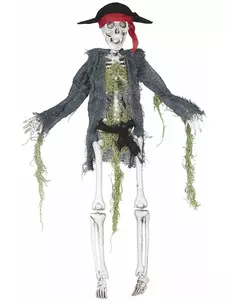 Zombiepiratdekoration 42 cm Halloween