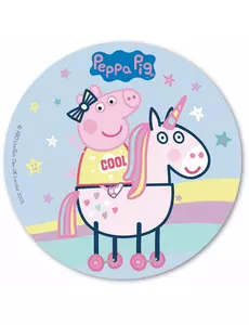 Ätbar tårtbild 20 cm Peppa Pig™