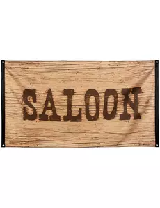 Saloonflagga Western Wild West 90 x 150 cm