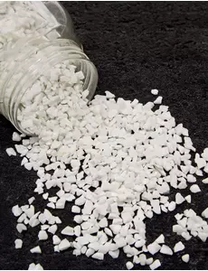 Vit dekorationsgrus 400 g
