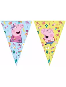 Girlang med 9 vimplar Peppa Pig™