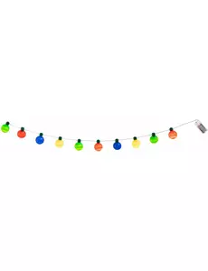 Flerfärgad ljusslinga 140 cm