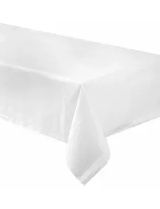 Vit dubbelsidig pappersduk 137 x 274 cm