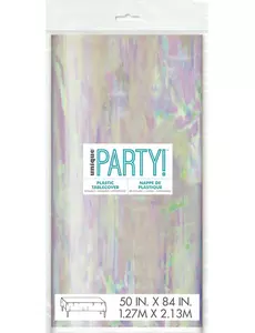 Iridescent plastduk 127 x 213 cm