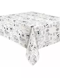 Pappersduk med piratens skattkarta 137 x 213 cm