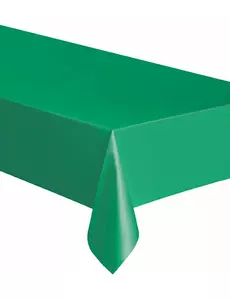 Rektangulär plastduk smaragdgrön 137 x 274 cm
