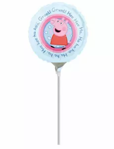 Liten aluminiumballong Peppa Pig™ 23 cm