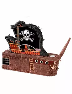 Piratbåtspinata 59 x 45 cm