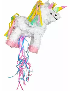 Flygande enhörningspiñata 48 x 32 cm