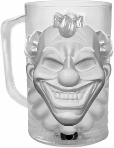 Skrämmande clownsejdel med LED 700 ml