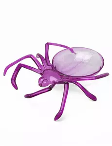 Lila spindelbricka 24 x 23 cm
