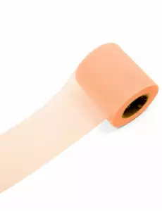 Rulle med 20 meter persikofärgad tyll