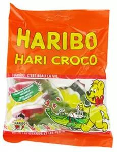 Godispåse Haribo Croco - 120 g