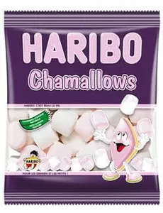 Påse Haribo chamallows-godis - 100 g
