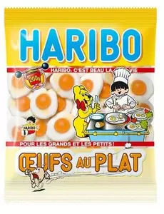 Haribo Oeufs au plat-godispåse – 100 g