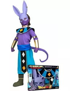 Maskeraddräkt med Beerus-mask från Dragon Ball™ barn