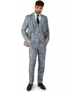 Mr. 20-talsgangsterkostym herr Suitmeister™, Storlek: Small (EU 44-46)