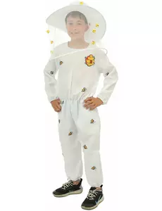 Maskeraddräkt biodlare barn, Storlek: 5-6 år (110/120 cm)