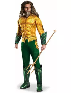 Aquaman™-maskeraddräkt för vuxen, Storlek: Medium/Large