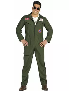 Maskeraddräkt pilot plus size vuxen