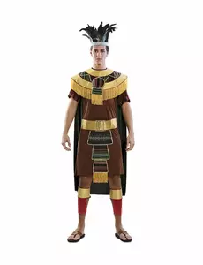 Aztekisk maskeraddräkt herr