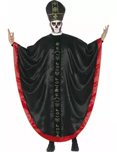 Satanisk kardinalmaskeraddräkt vuxen
